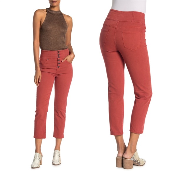 Joie Laurelle Cropped High Waisted Pants